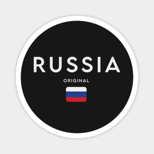 Russia flag, russian flag Magnet